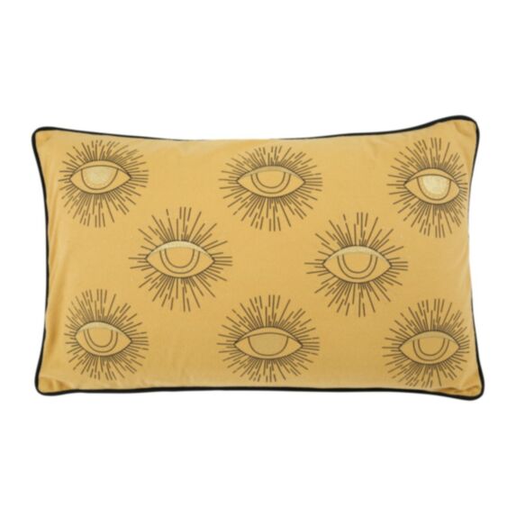 Housse de coussin rectangle Yeux 50 x 30 cm - OSTARIA