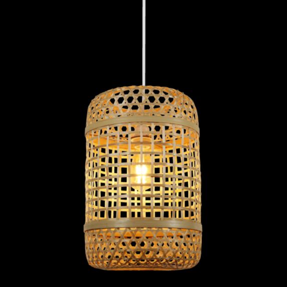 Suspension Kimo bambou naturel 27cm - OSTARIA