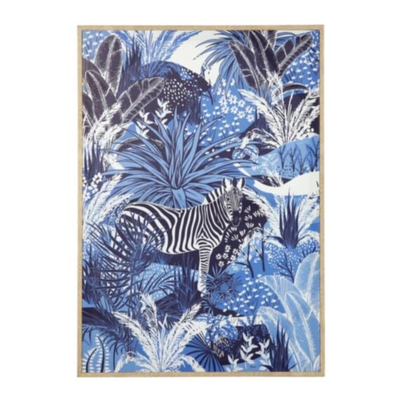 Toile encadrée Zèbre 50 x 70 cm - OSTARIA