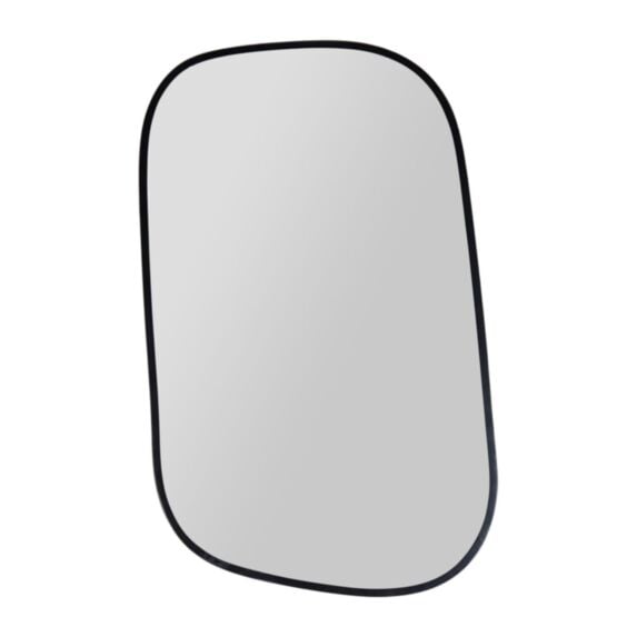Miroir Organique Noir métal 32x51cm