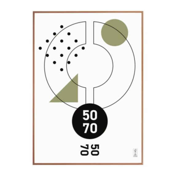 Cadre photo Marco clip bois 50 x 70 cm PVC - OSTARIA