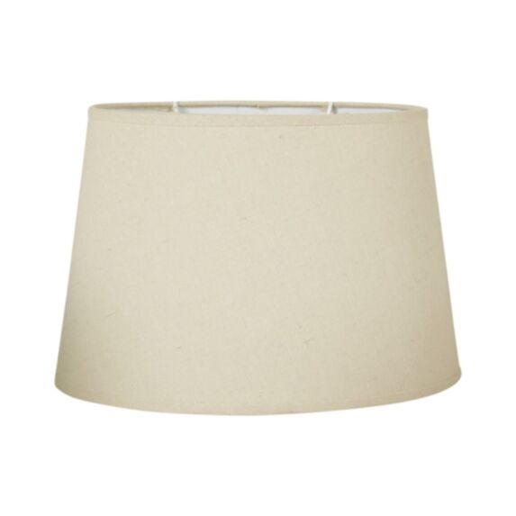 Abat-jour ovale 31 x 31 x 20,5 cm lin - OSTARIA