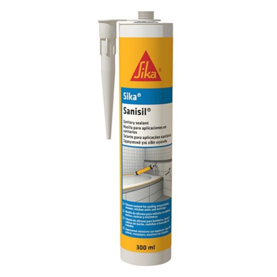 Mastic silicone fongicide transparent 300 mL