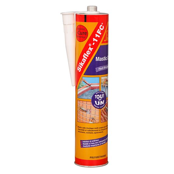 Colle mastic Sikaflex pro 11FC noir - SIKA
