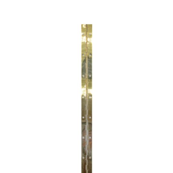 Charnière piano 480x25 mm acier laitonné
