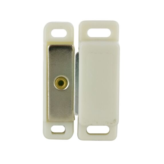 Loqueteau magnétique rectangulaire à visser à pattes force 8kg fermeture pour porte de meuble