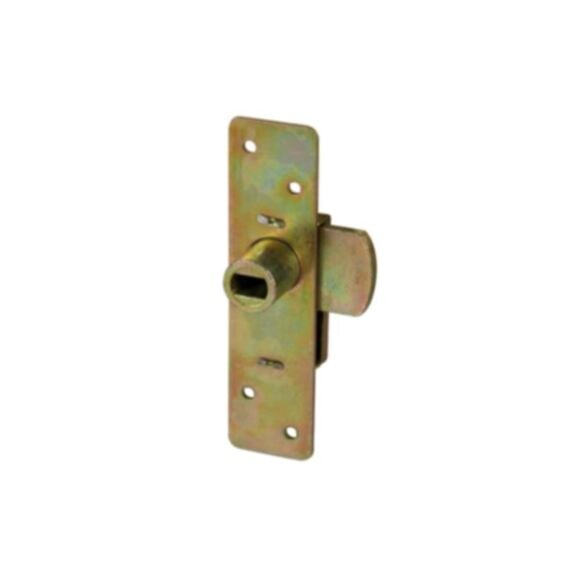 Loquet batteuse coffret GDF 100x25mm acier zingué