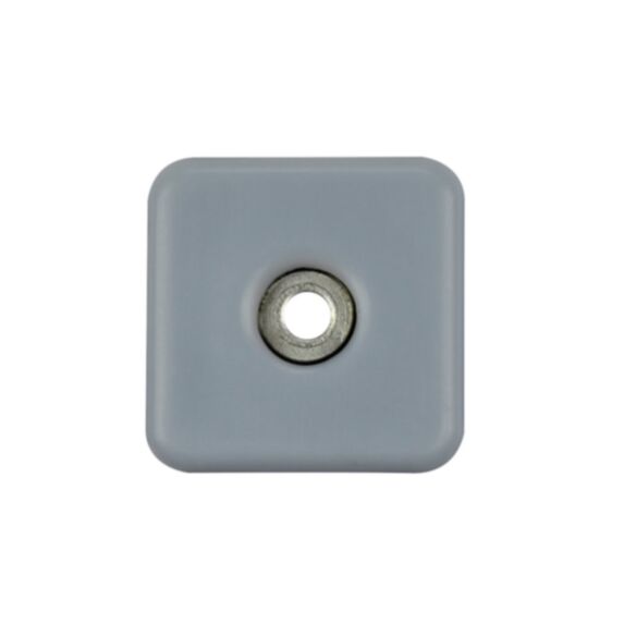 Set de 4 patins à visser bleu 30 x 30 mm - CIME