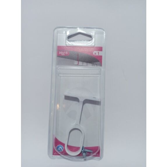Support milieu fixe zamak blanc 30x15mm - CIME