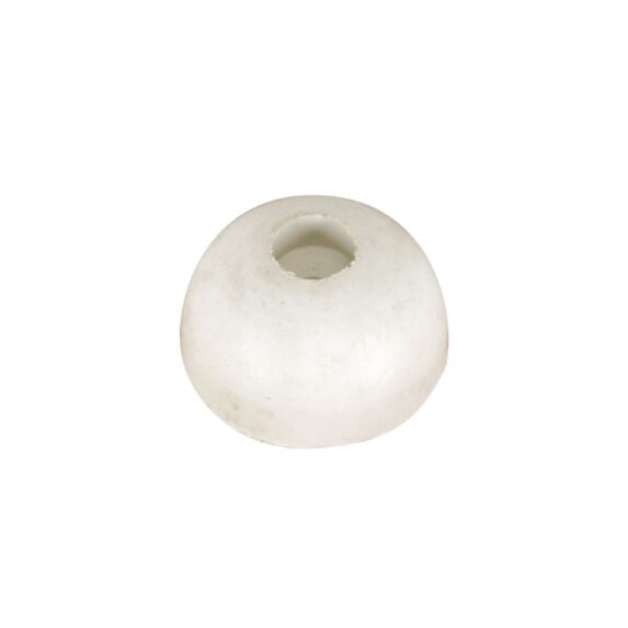 Butée de porte modèle dôme caoutchouc 30mmx17mm blanc - CIME