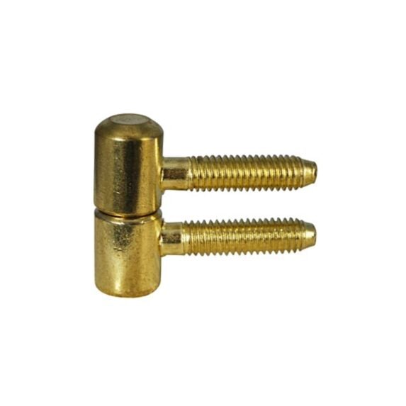 Fiche à visser d13 acier laitonne x2
