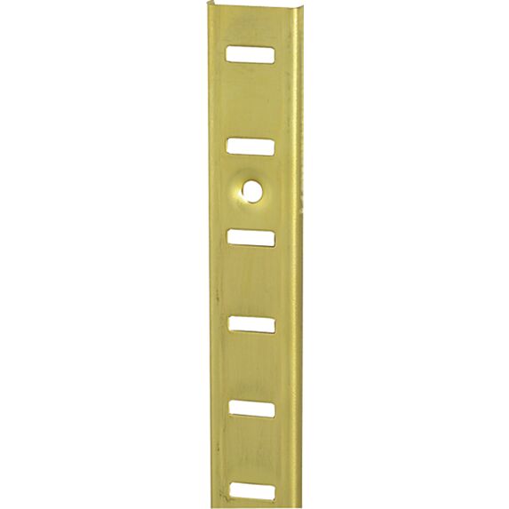 Crémaillère à visser 2000x16mm acier laitonné