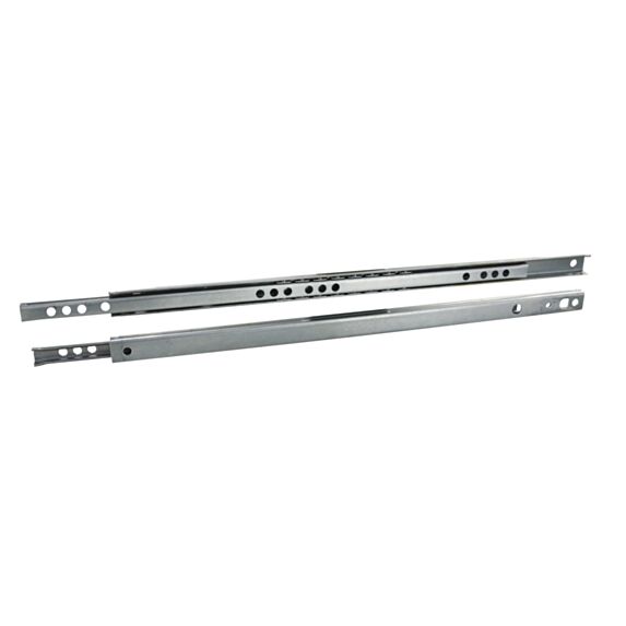 Coulisse billes acier 430mm 10kg fixation latérale