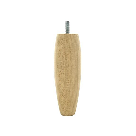 Pied olive diamètre 50 hauteur 150 hêtre brut