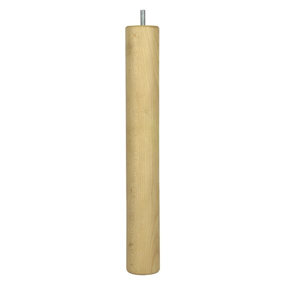 Pied cylindrique hêtre brut H360mm - CIME