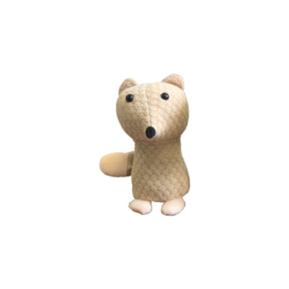 Butée de porte Renard 13 x 22 cm 1,2kg polyester beige - CIME