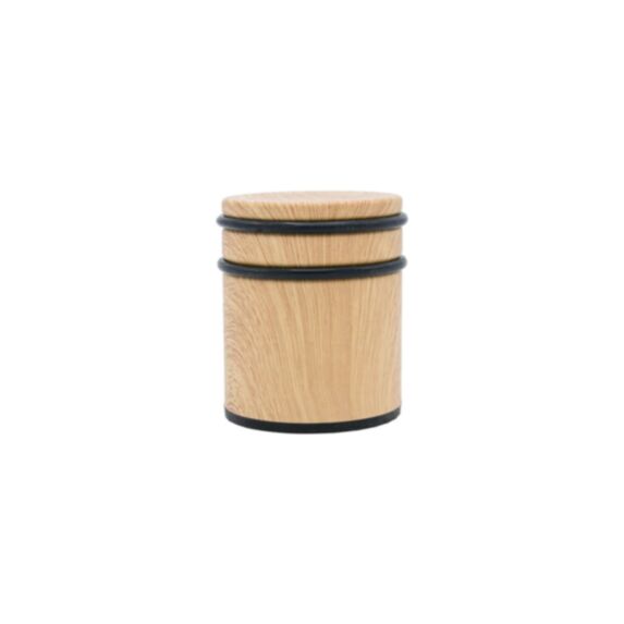Butée de sol cylindrique Ø65 mm 750g à poser acier beige - CIME