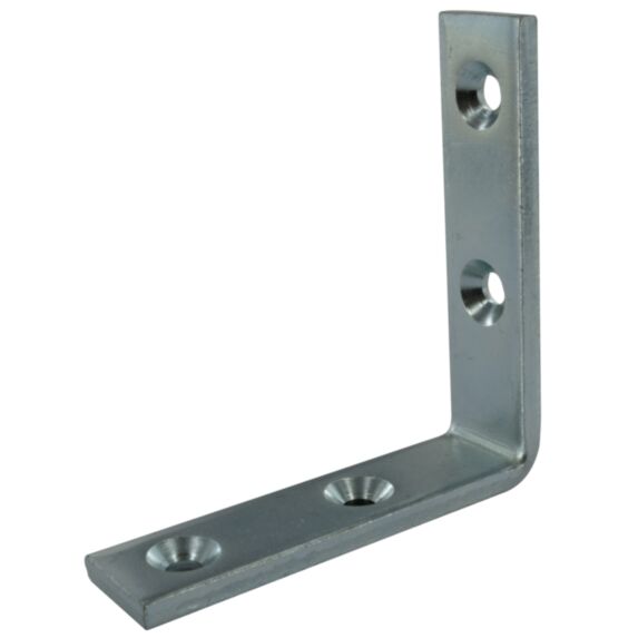 Equerre de renfort acier galvanisé 80x80x20x5 mm - CIME