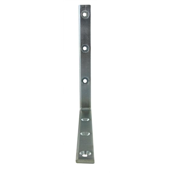 Equerre de renfort à bouts carrés, assemblage en applique, à visser