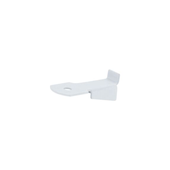 Set de 8 taquets pour crémaillère 11/16 mm acier blanc - CIME