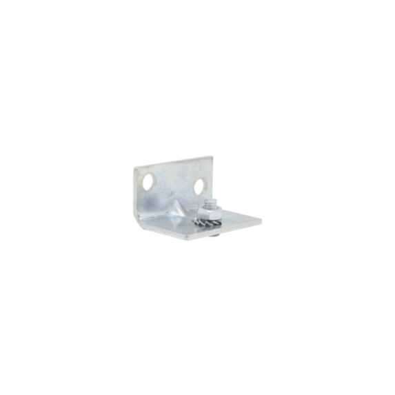 Set de 4 équerres universelles fixation rail coulissant acier zingué - CIME