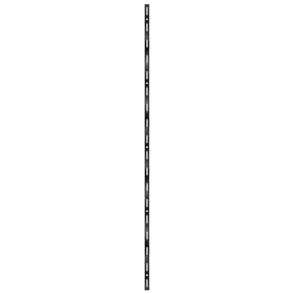 Crémaillère simple en acier noir 1,5 m entraxe 50 mm - CIME