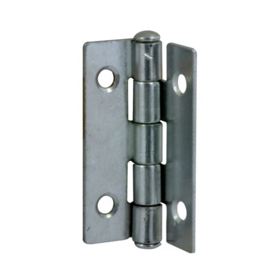 Charnière rectangle 35x22mm acier zingué x10