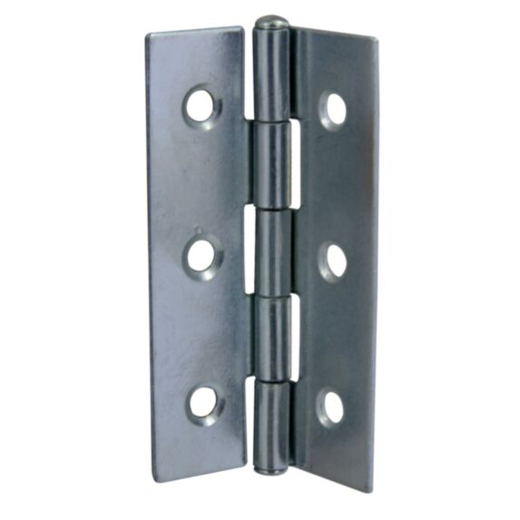 Charnière rectangle 60x35mm acier zingué x10