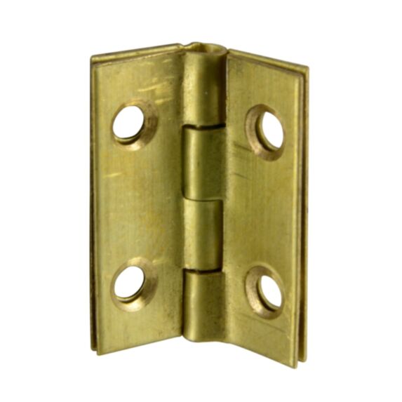 Charniere rectangle laiton 16x20mm x2