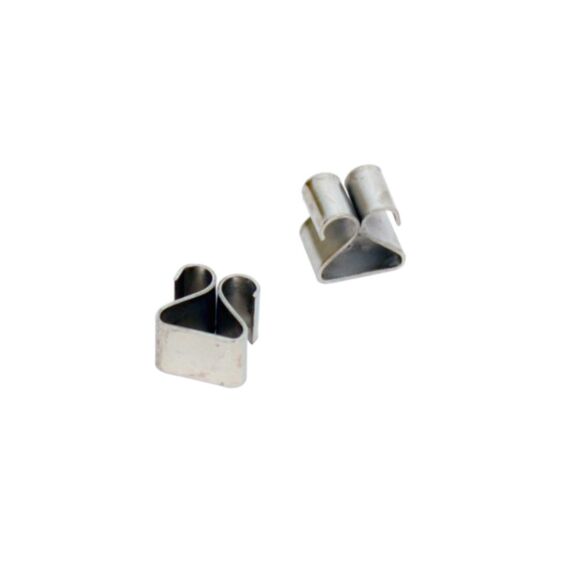 6 Pinces Sous-verre Acier 6mm