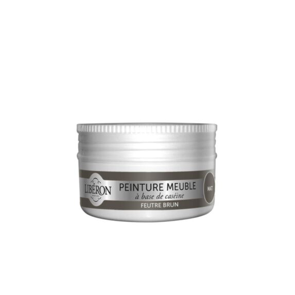 PEINTURE MEUBLE À BASE DE CASÉINE FEUTRE BRUN 75ML