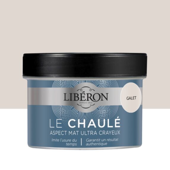 Peinture boiseries intérieur - LIBERON Le Chaulé galet ultra mat 0,25L