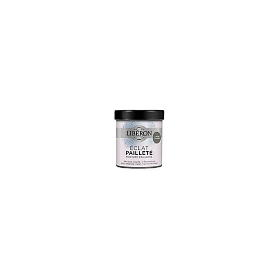 Peinture pailletée boiseries intérieures - LIBERON Eclat lumière cendrée mat 0,5L