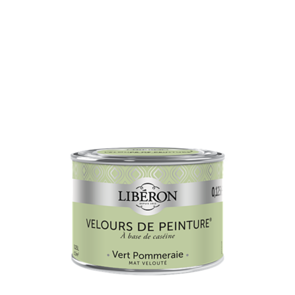 Peinture multisupport velours vert pommeraie 125ml - LIBERON
