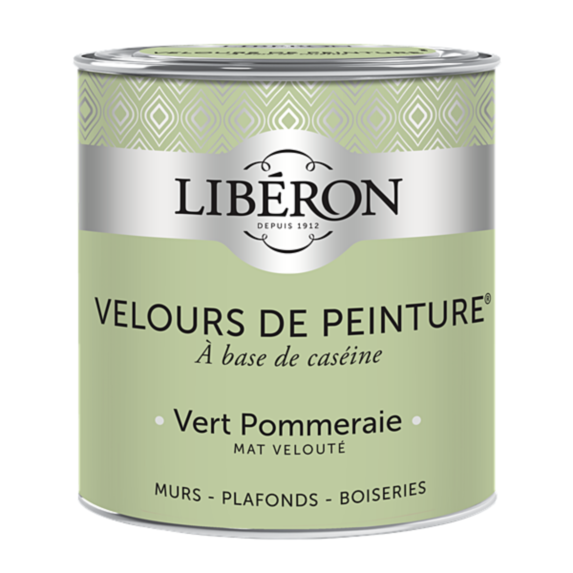 Peinture multisupport velours vert pommeraie 0,5L - LIBERON