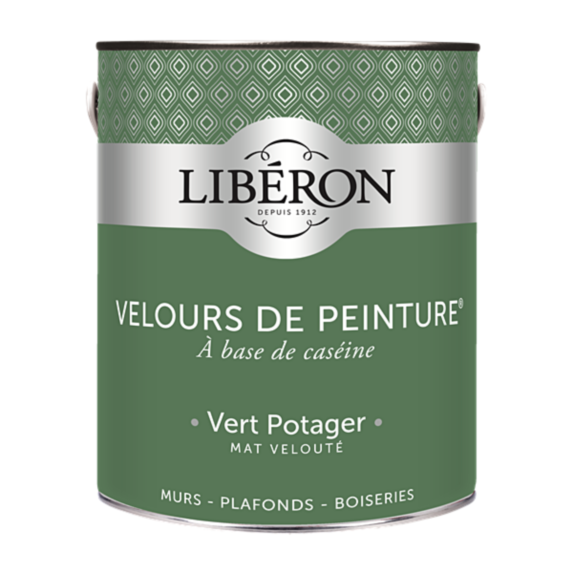 Peinture multisupport velours vert potager 2,5L - LIBERON