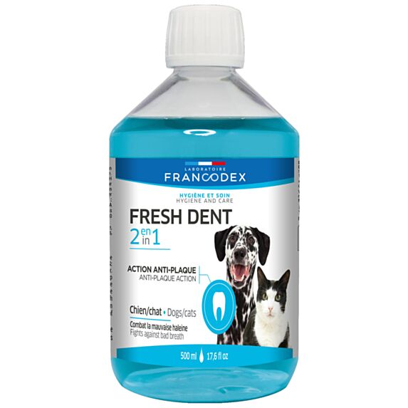 Anti tartre haleine fraiche chien chat 250ml