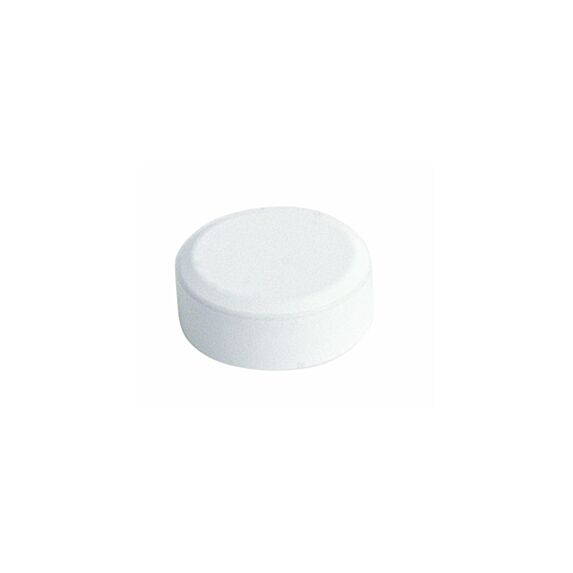 jeu de 4 fixation laquées blanc Ø20mm - PRADEL