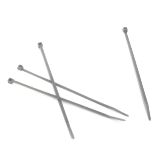 25 liens permanents 3,5 x 150 mm gris clair - IDEAL GARDEN