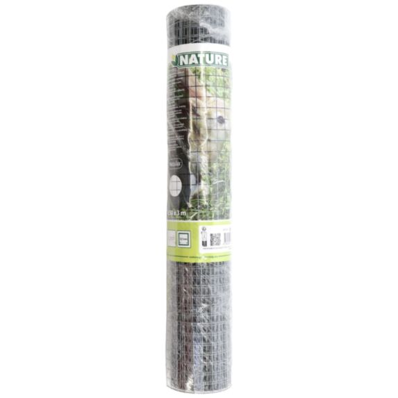 Grillage carré galvanisé 12,7 mm 0,5 x 3 m - IDEAL GARDEN
