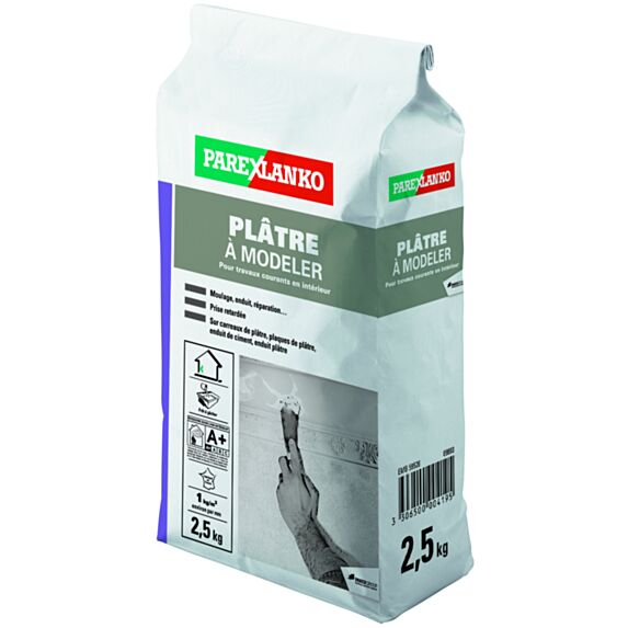 Plâtre à modeler 2,5kg - PAREXLANKO