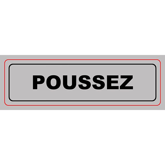 Panneau pvc 170x50mm poussez