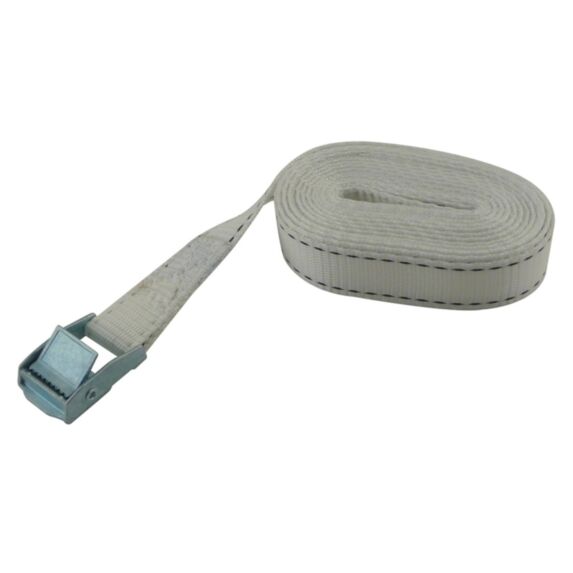 Sangle montee boucle Zamak 5mx25mm couleur noir charge 200kg 