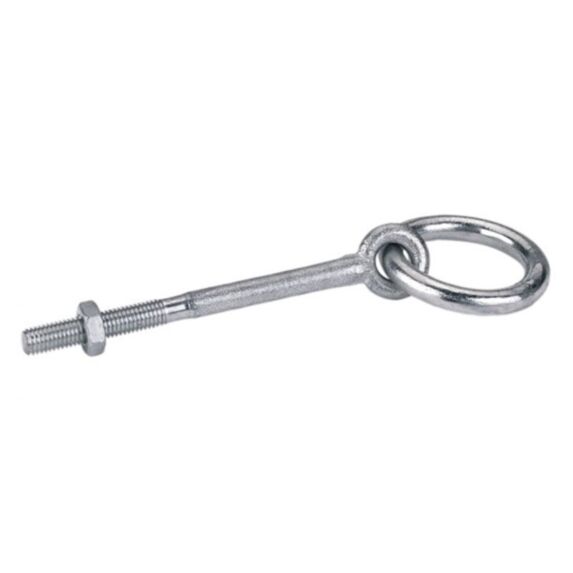 Anneau d'ecurie a ecrou AZ ø10mm l:100mm