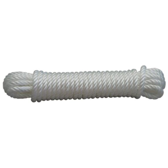 Cordage polypropylène ø6mm longueur:10m -couleur: blanc