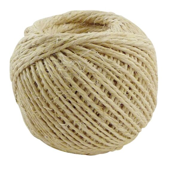 Ficelle sisal ø2,0mm longueur :38m 100g