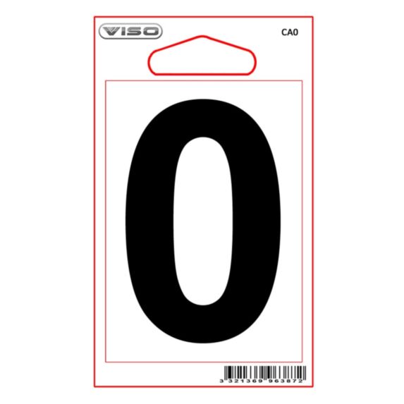 Sticker n°0 80x56mm0 