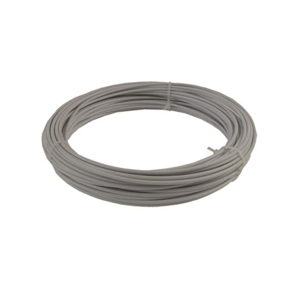 Fil à linge acier plastifie couleur blanc øext 2,7mm longueur : 20m 