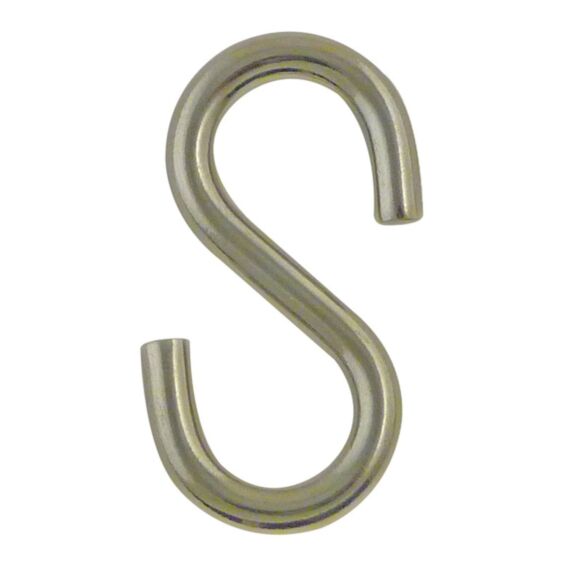 2 esses égals ouverte acier inox AISI 316 ø5mm 