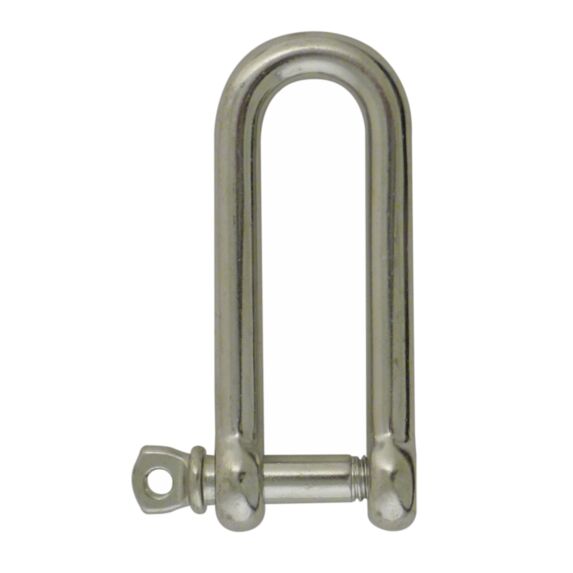 2 manilles longue acier inoxydable AISI 316 ø4mm